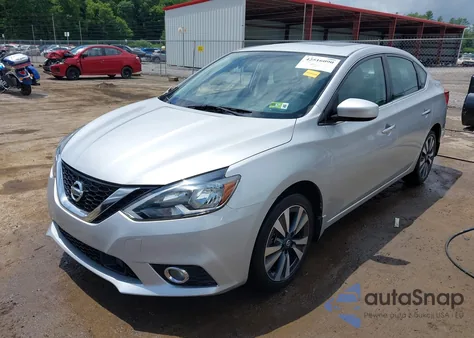 2019 Nissan Sentra Sv z USA, uszkodzony, nr VIN 3N1AB7AP7KY262659